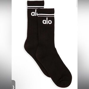 Alo Throwback Socks NWT Unisex Womens 8-11.5